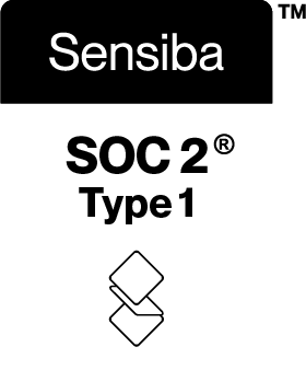 SOC 2 Type 1 certified by Sensiba